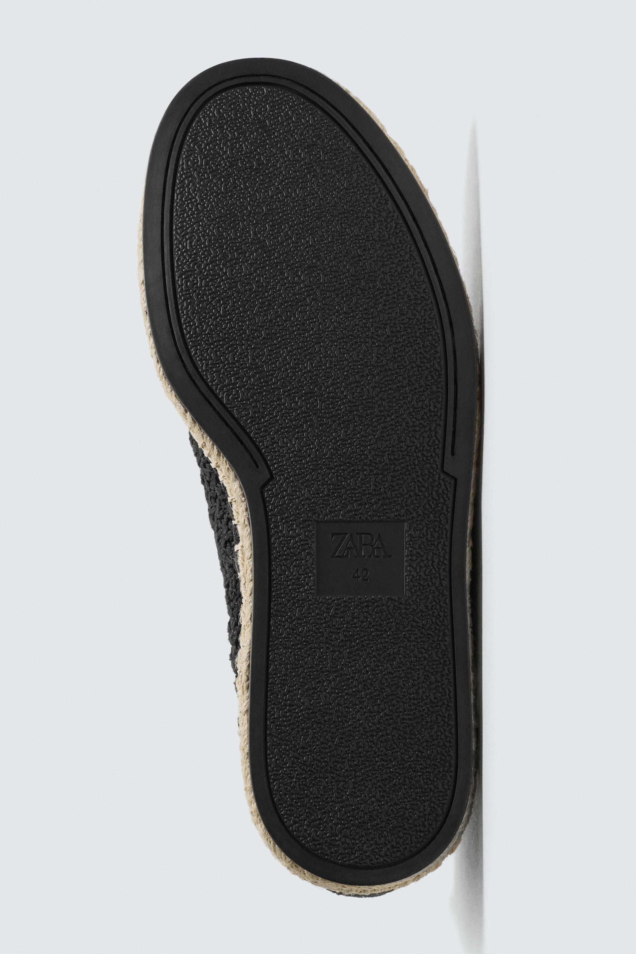 KNIT FABRIC ESPADRILLES